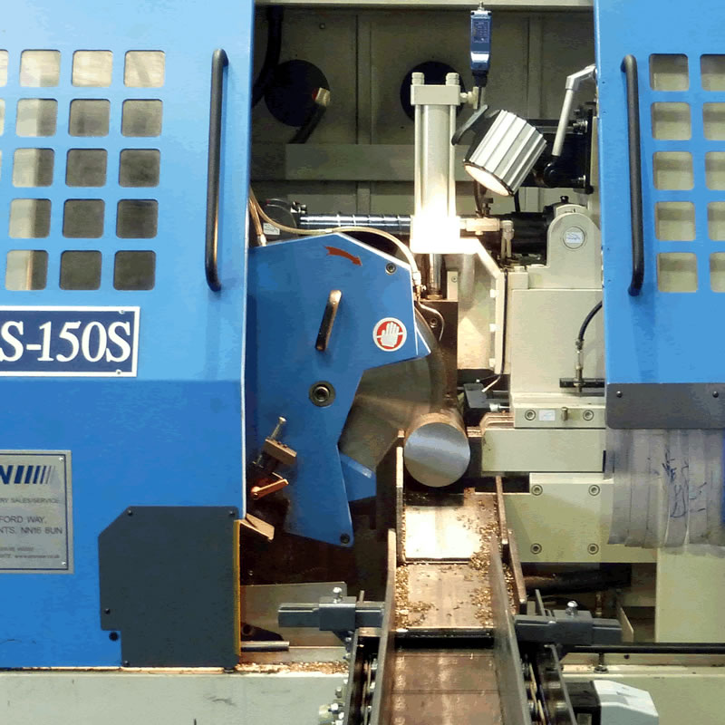 Cutting service for high speed carbide circular saw and cutting of stainless material